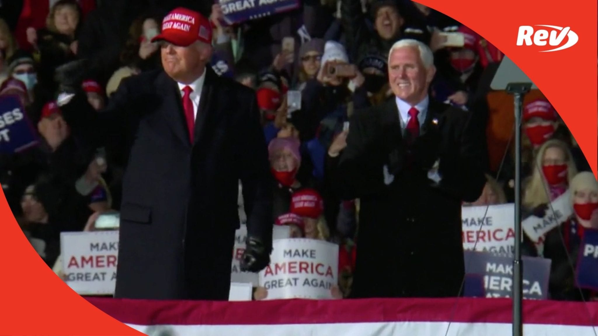Donald Trump & Mike Pence Rally Speech Transcript Traverse City, Michigan November 2