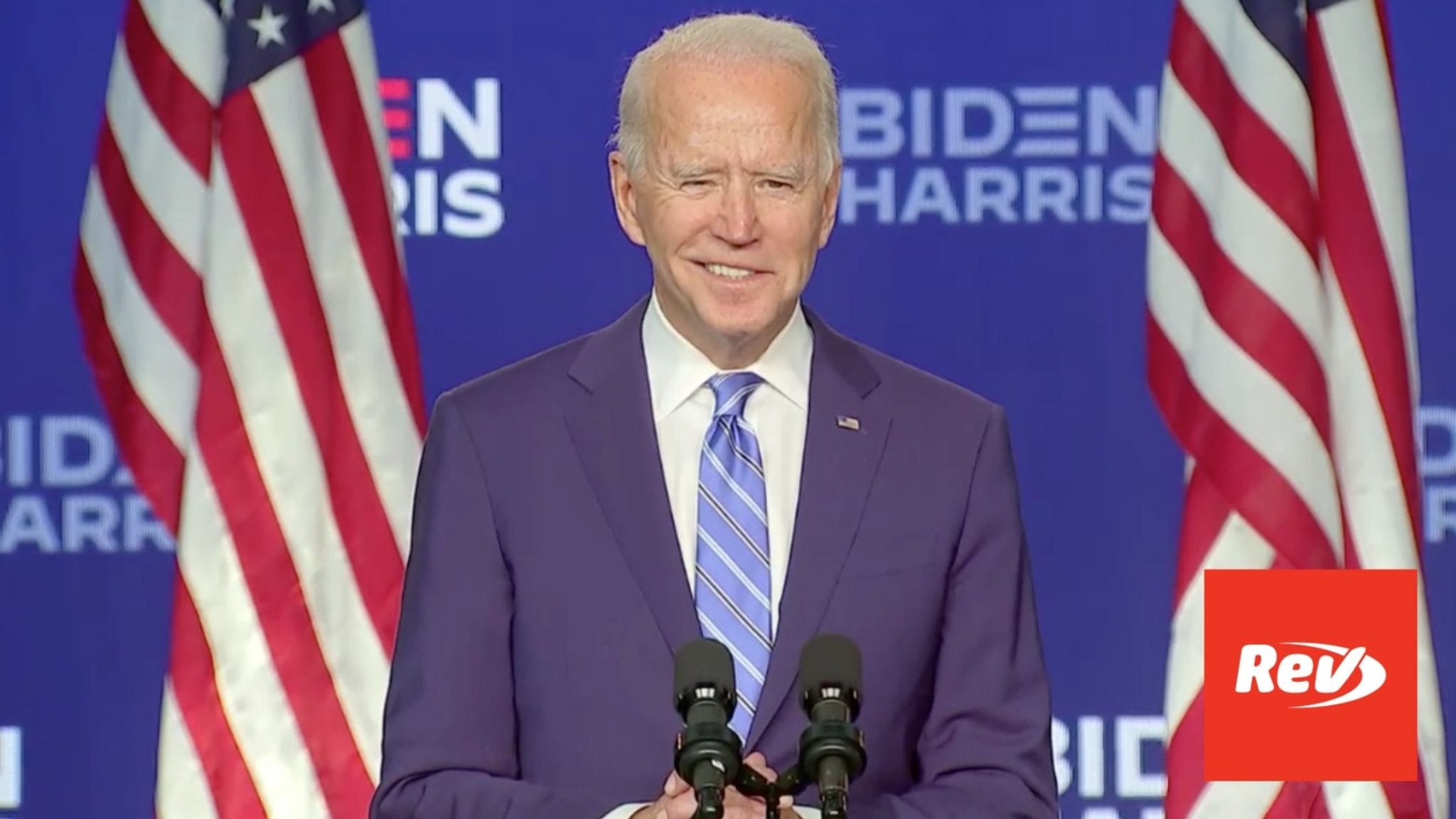 Joe Biden Speech as Presidential Vote Count Continues Transcript November 4