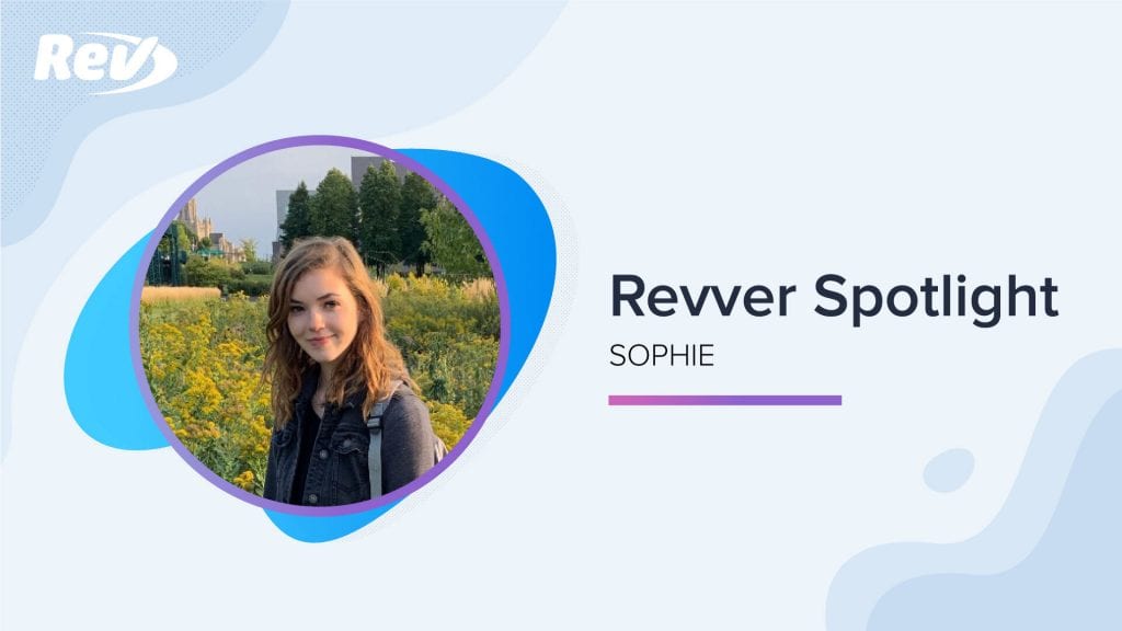 Meet a Revver Spotlight: Sophie
