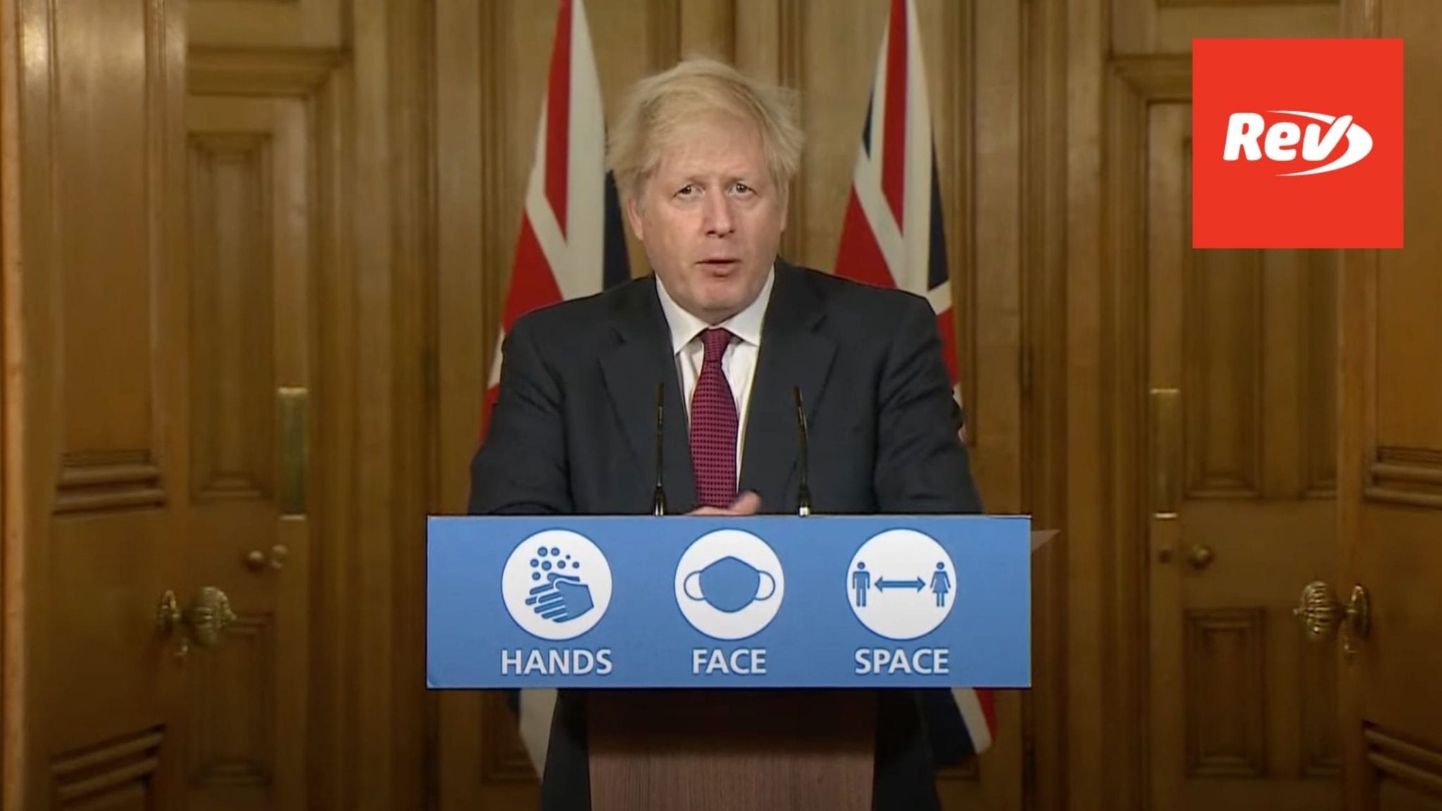 Boris Johnson COVID Press Conference December 19