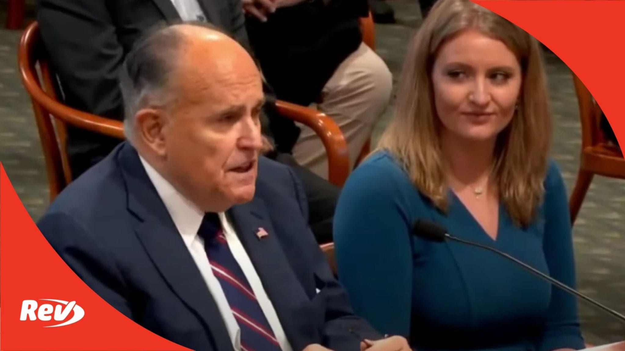 Rudy Giuliani Testifies in Michigan in front of lawmakers