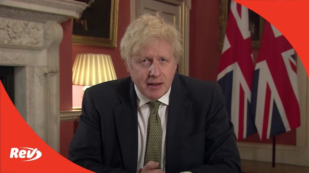 Boris Johnson Announces New COVID Lockdown Press Conference Transcript January 4