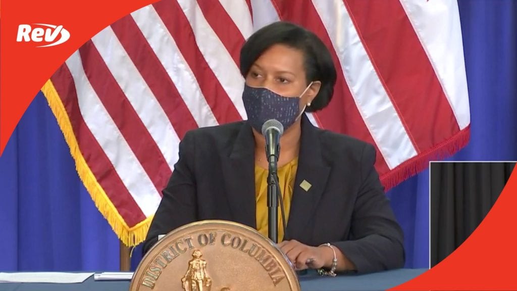D.C. Mayor Muriel Bowser Press Conference Day After Capitol Riot Transcript January 7