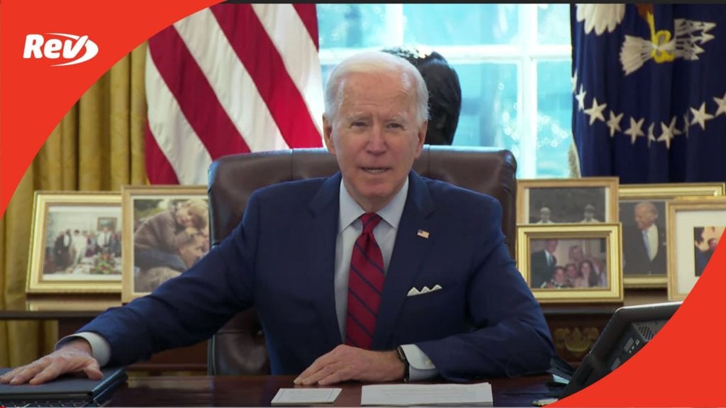 Joe Biden Signs Executive Orders on Healthcare Remarks Transcript January 28