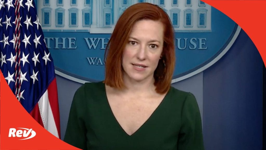 Press Secretary Jen Psaki White House Press Conference Transcript February 25