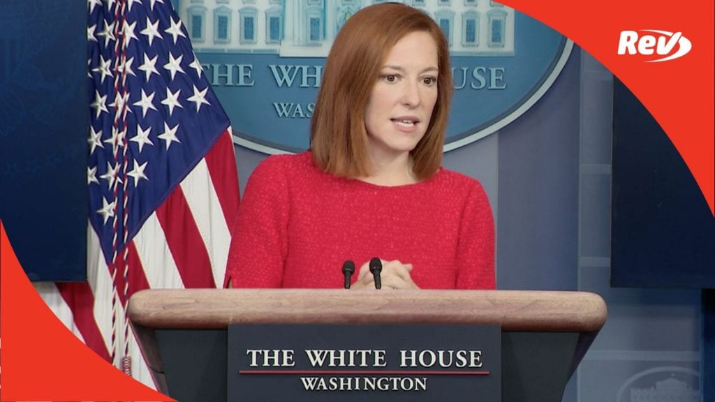 Press Secretary Jen Psaki White House Press Conference Transcript February 5