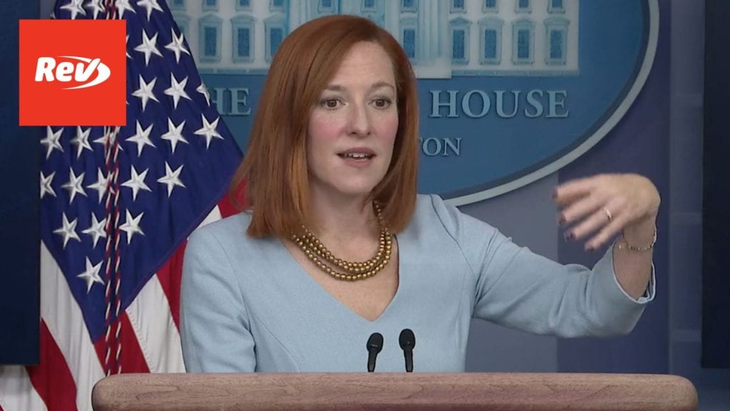 Press Secretary Jen Psaki White House Press Conference Transcript February 10