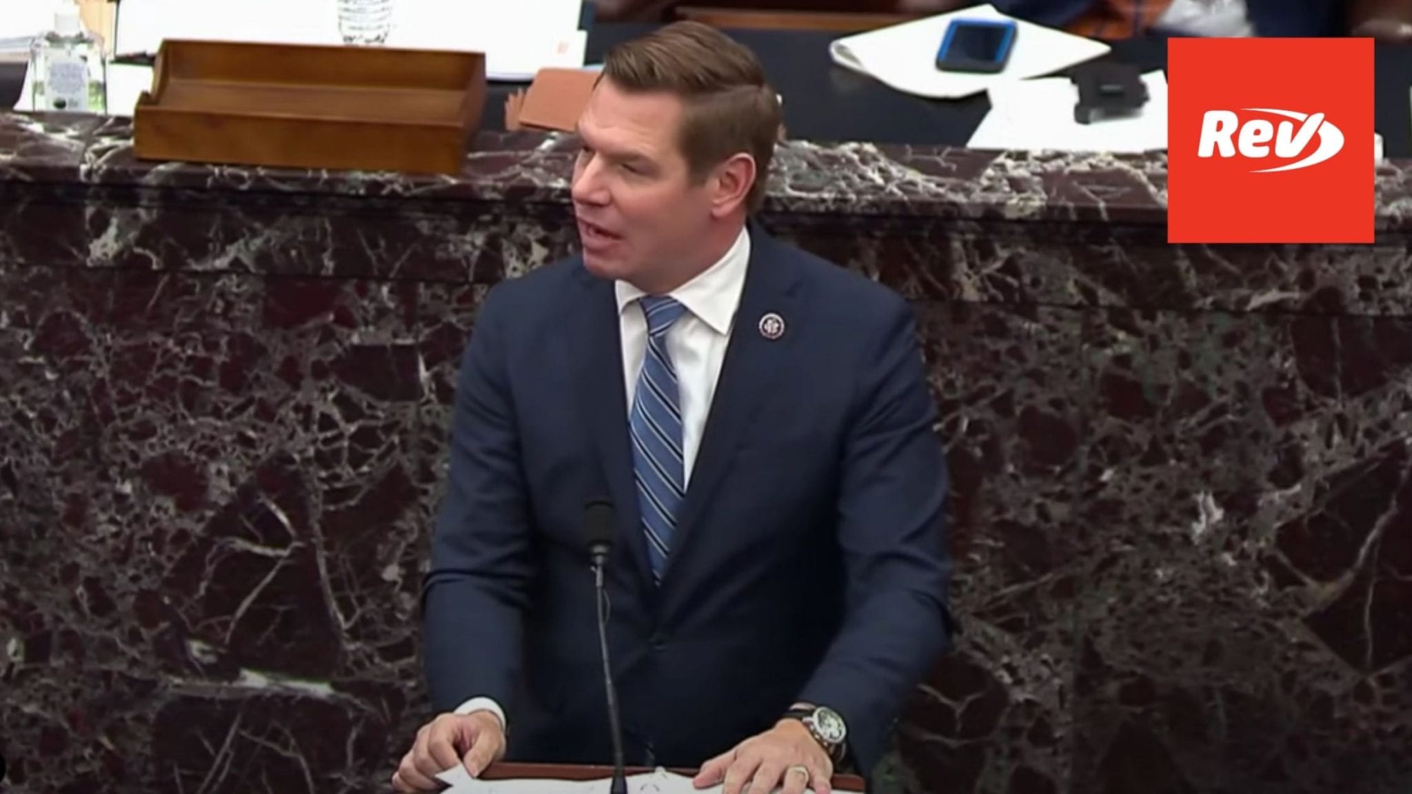 Rep. Eric Swalwell Opening Statement Transcript February 10: Trump's Second Impeachment Trial