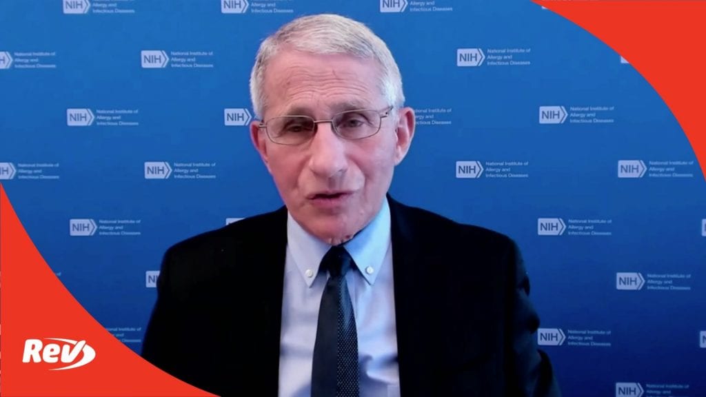White House COVID-19 Task Force, Dr. Fauci Press Conference Transcript March 19