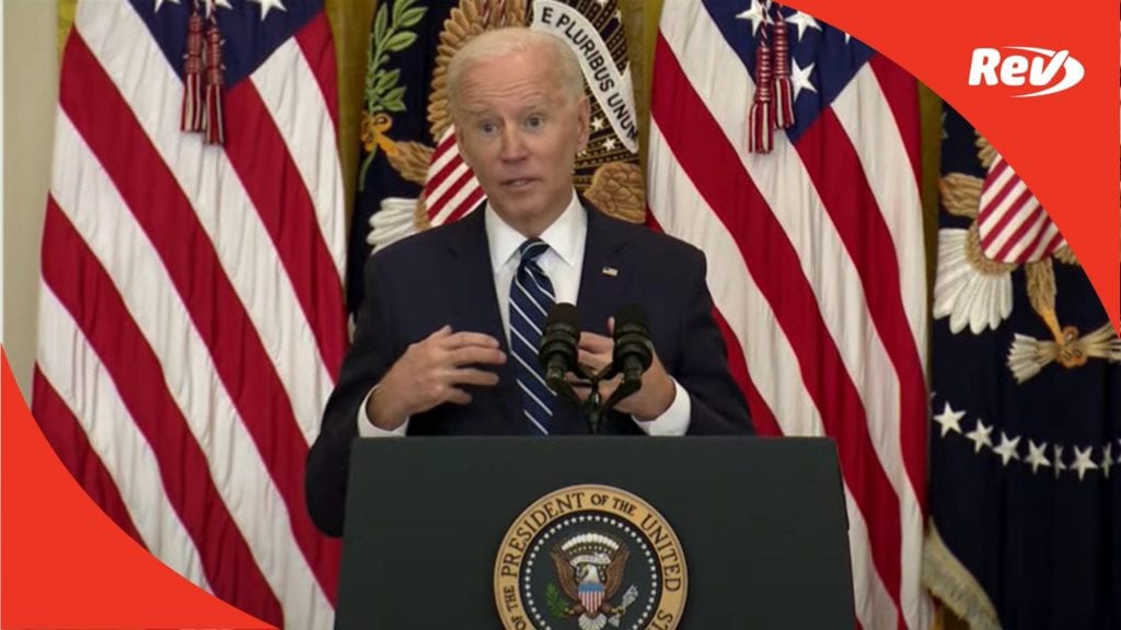 President Joe Biden First White House Press Conference Transcript March 25