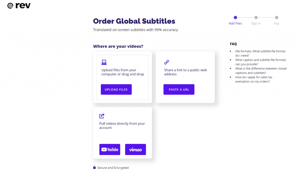 Order Global subtitles
