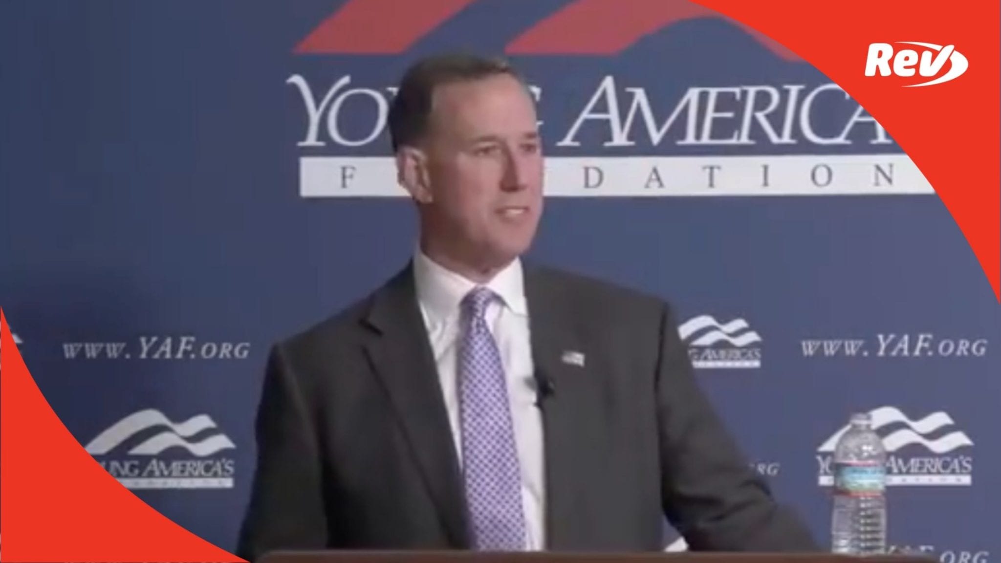 Rick Santorum Speech Transcript: "There Isn't Much Native American Culture In American Culture"