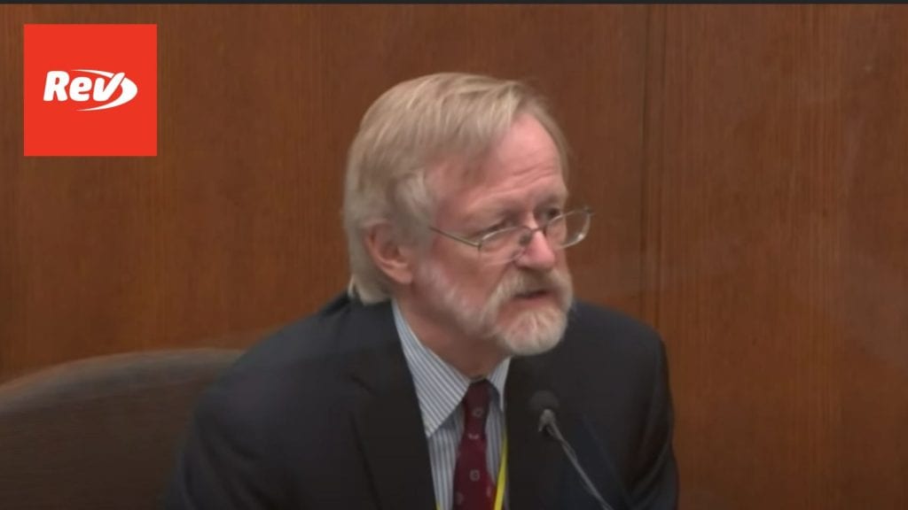 Pulmonologist Martin Tobin Testimony Derek Chauvin Trial Transcript: Floyd's Respiratory Rates