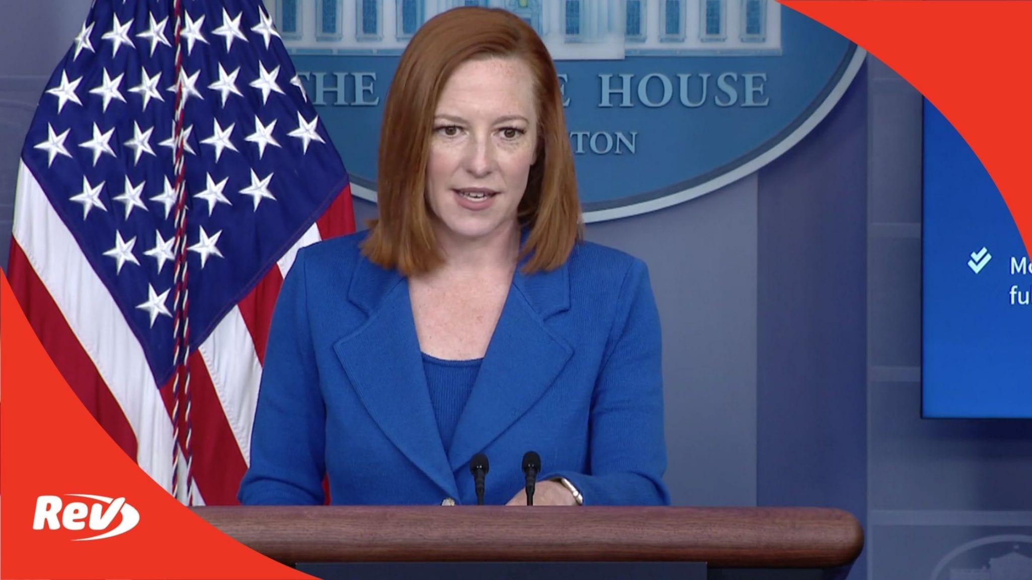 Press Secretary Jen Psaki White House Press Conference Transcript April 19