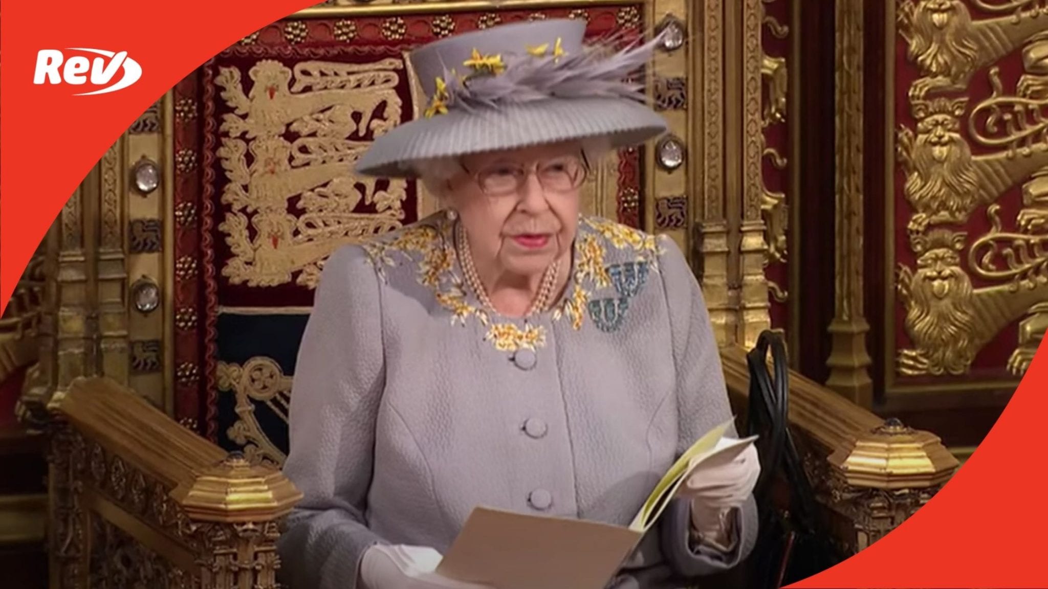 Queen Elizabeth II Speech Transcript State Opening of Parliament