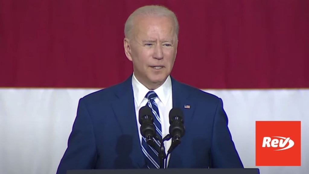 Joe Biden & Jill Biden Memorial Day Weekend Speech Transcript Hampton, Virginia