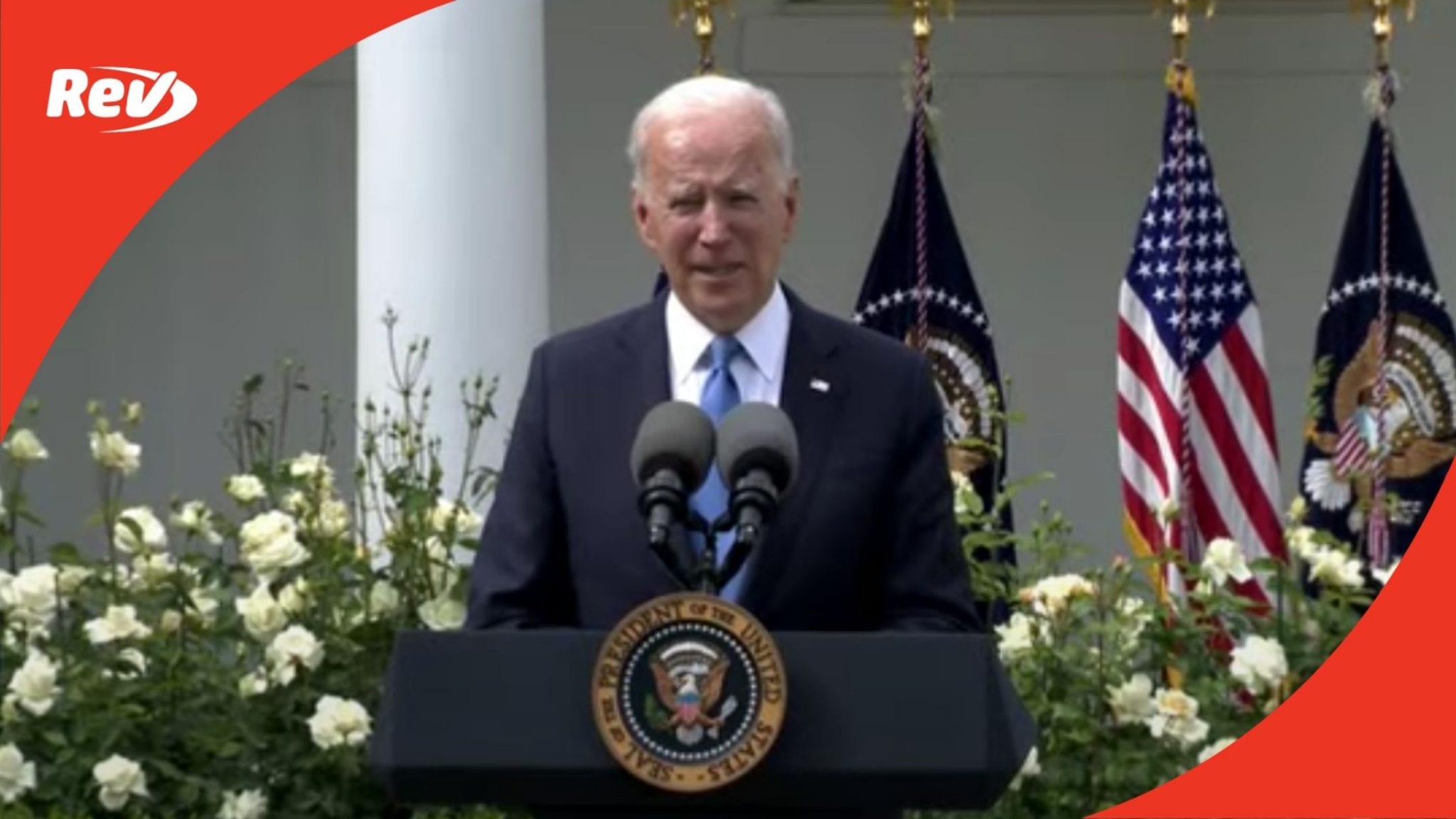 Joe Biden Speech Transcript: Fully Vaccinated Americans No Longer Need to Wear Masks
