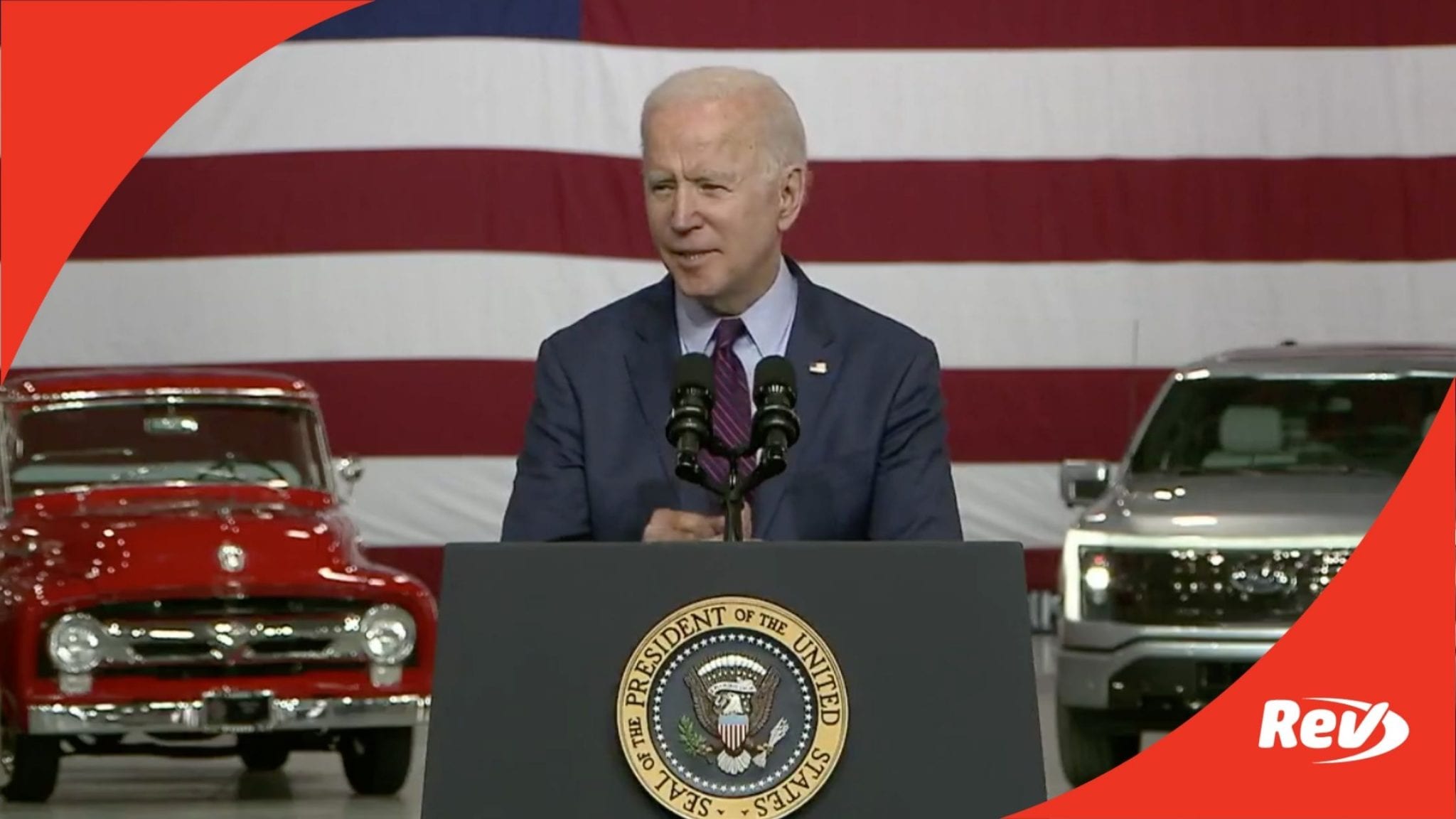 Joe Biden Ford Electric Vehicle Center Speech Transcript May 18
