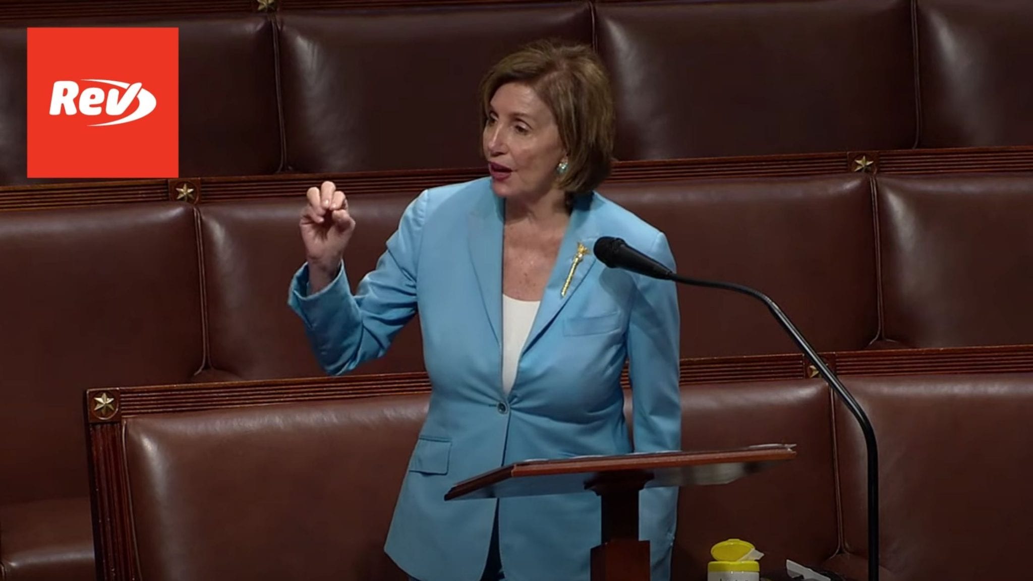 Speaker Nancy Pelosi House Floor Speech Transcript: January 6 Commission