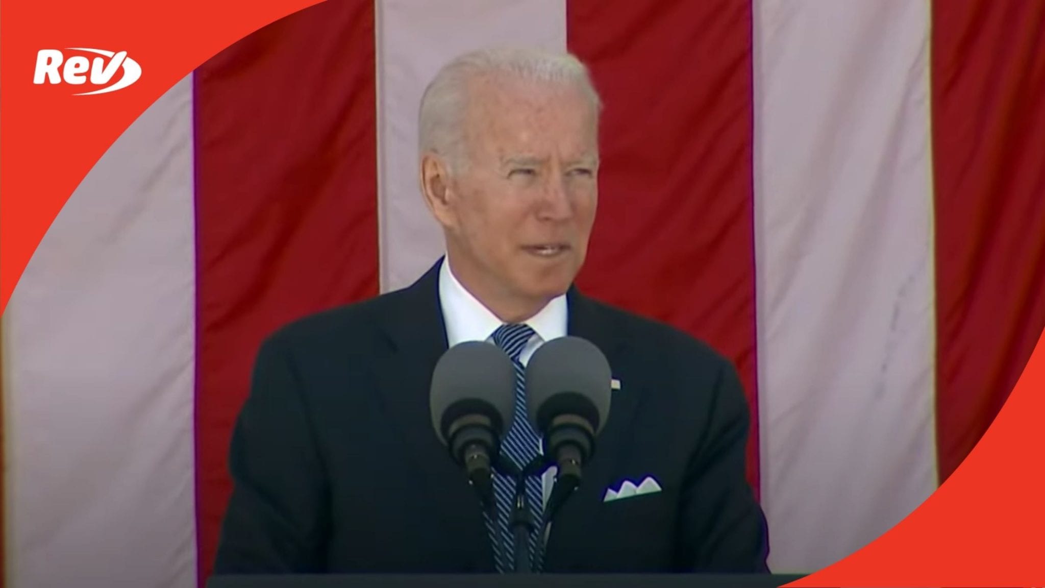 Joe Biden Memorial Day Speech Transcript 2021