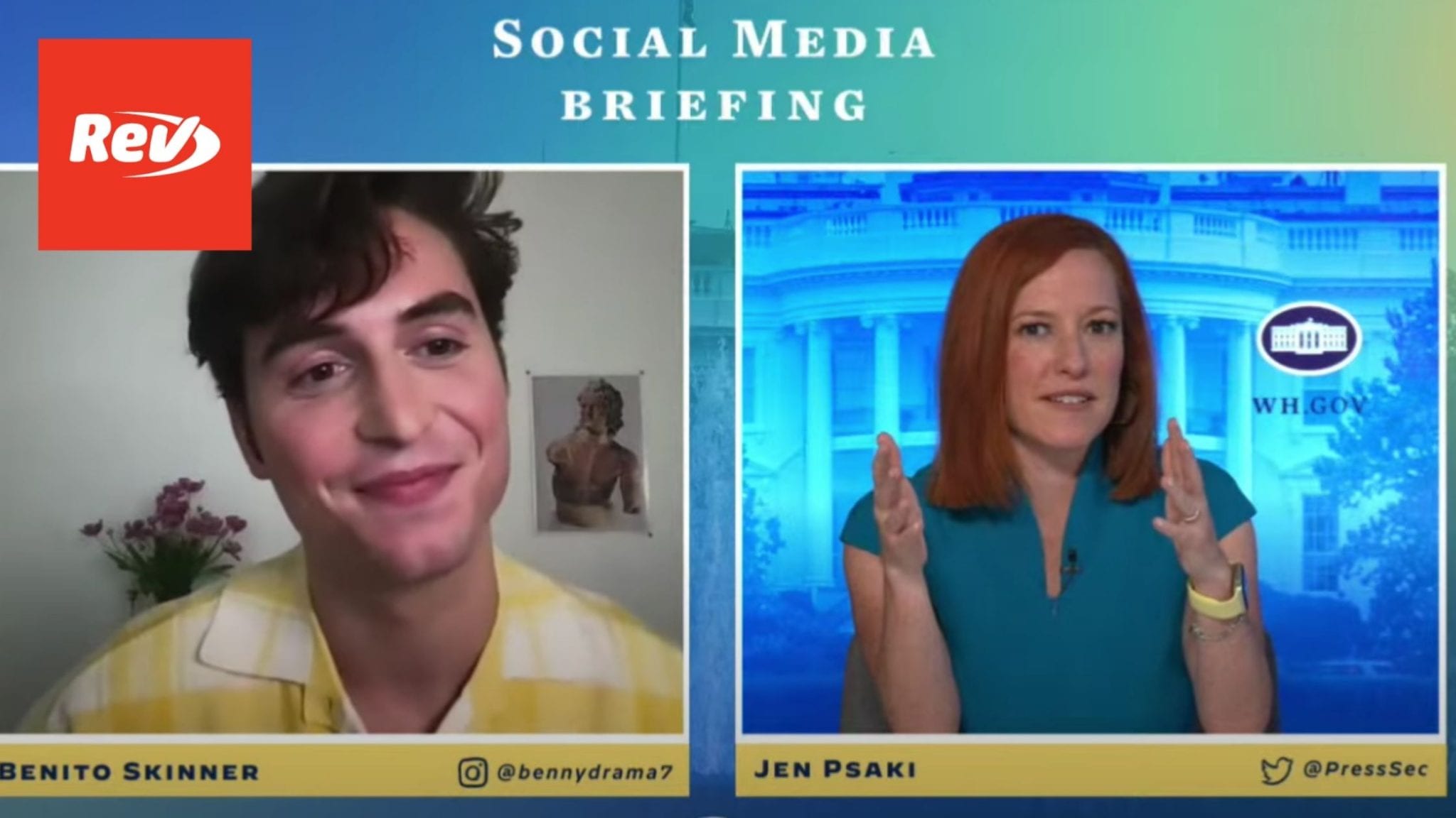 Press Secretary Jen Psaki Social Media Briefing Transcript June 4
