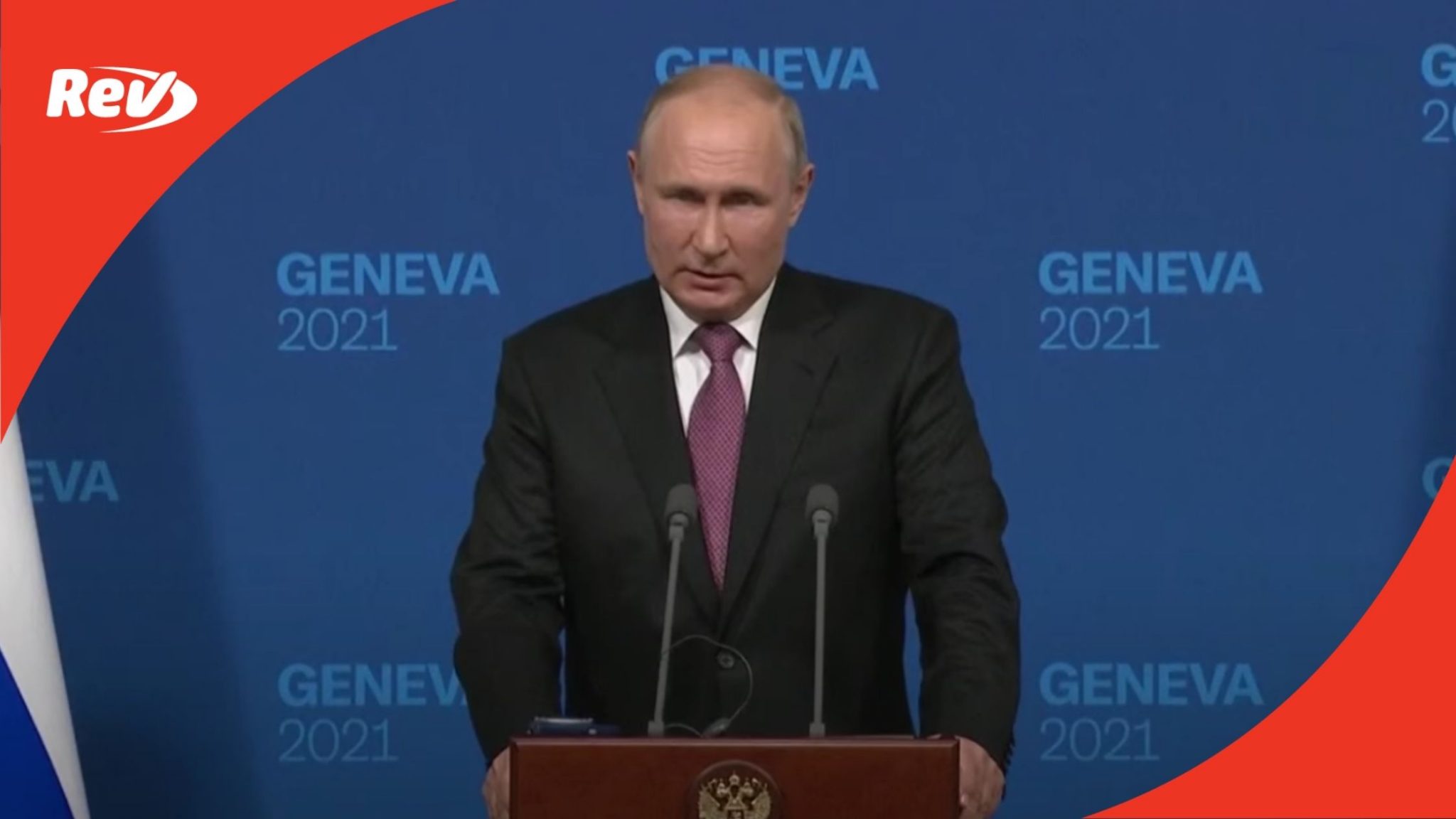 Russian President Vladimir Putin Press Conference Transcript After Meeting With Biden