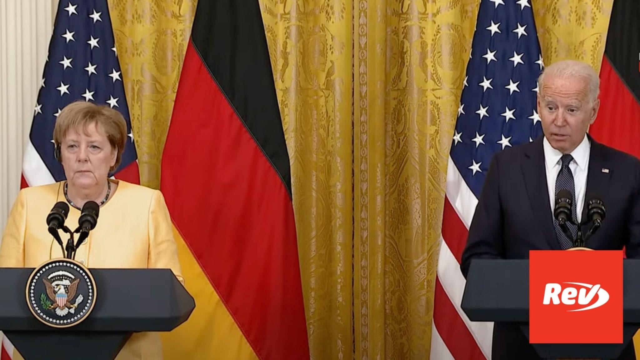 Joe Biden & Angela Merkel Joint Press Conference Transcript