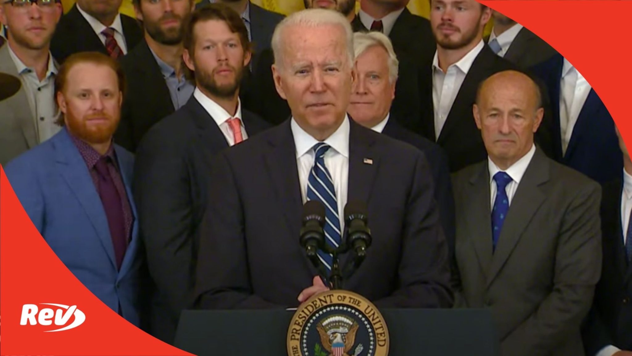 Joe Biden Welcomes 2020 World Series Champions Dodgers to White House Speech Transcript