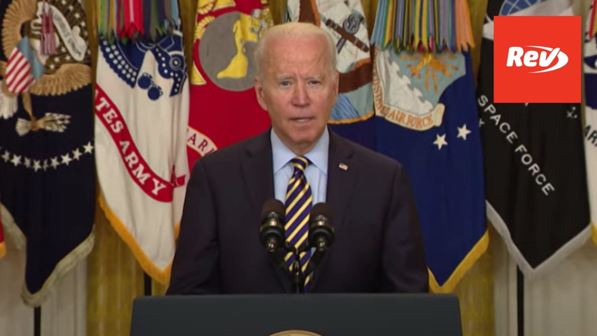 Joe Biden Troop Withdrawal From Afghanistan Speech Briefing Transcript