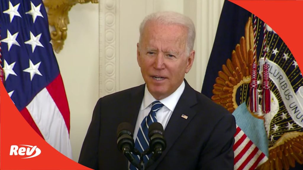Joe Biden Naturalization Ceremony Speech Transcript July 2