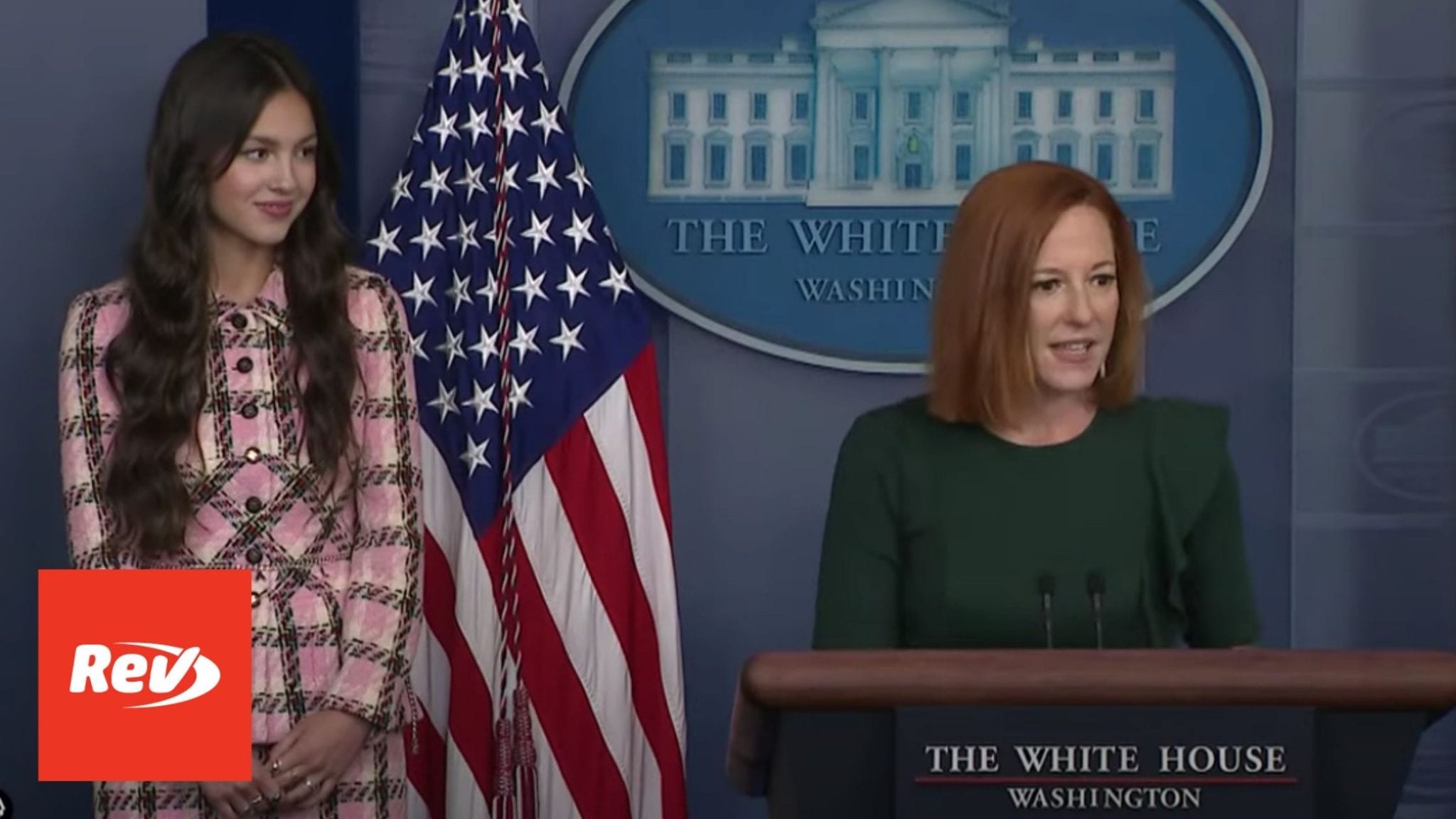 Press Secretary Jen Psaki & Olivia Rodrigo White House Press Conference Transcript July 14