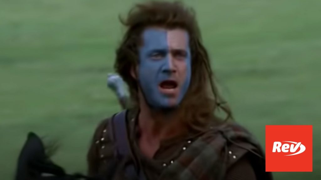 Braveheart Freedom Speech Mel Gibson