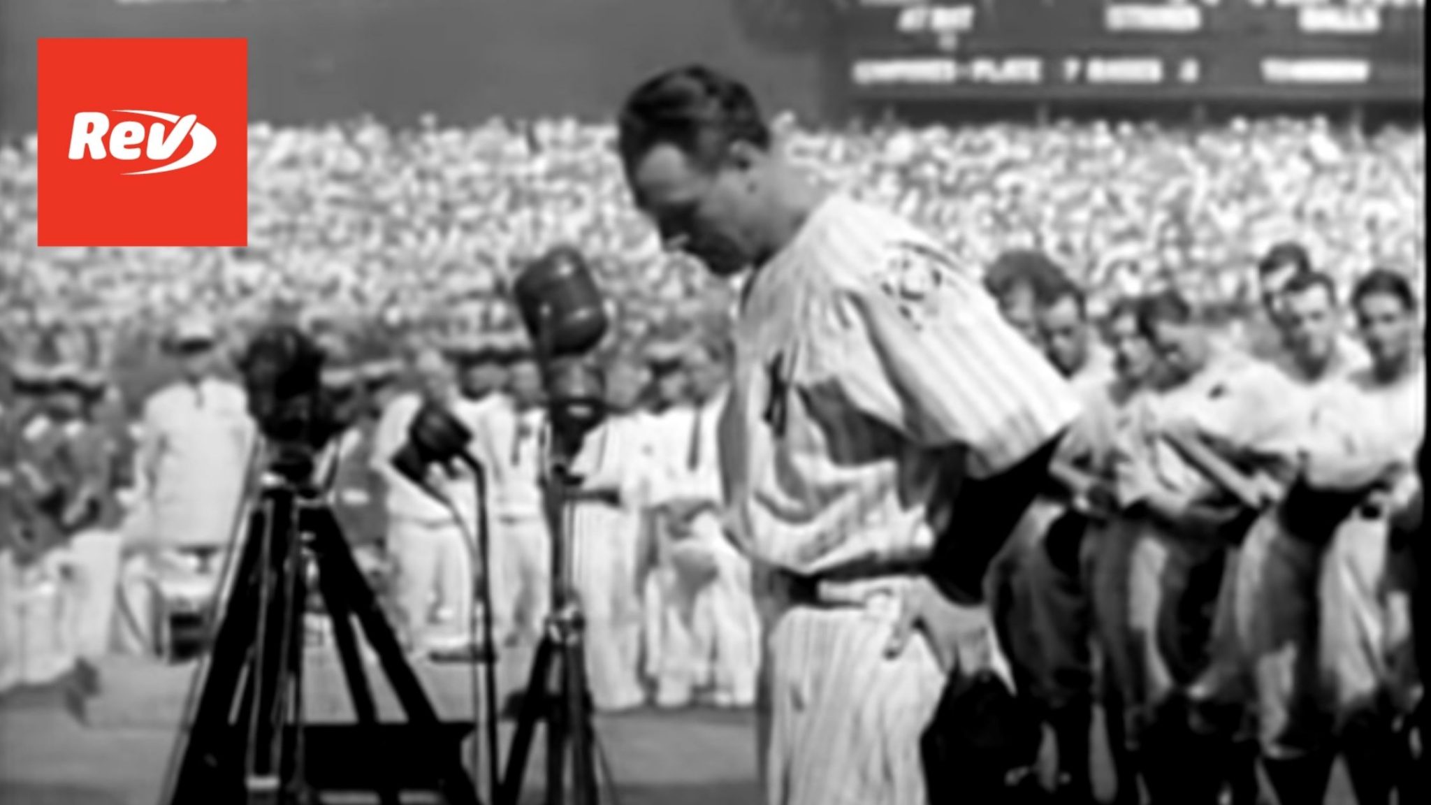 Lou Gehrig Farewell Speech Transcript