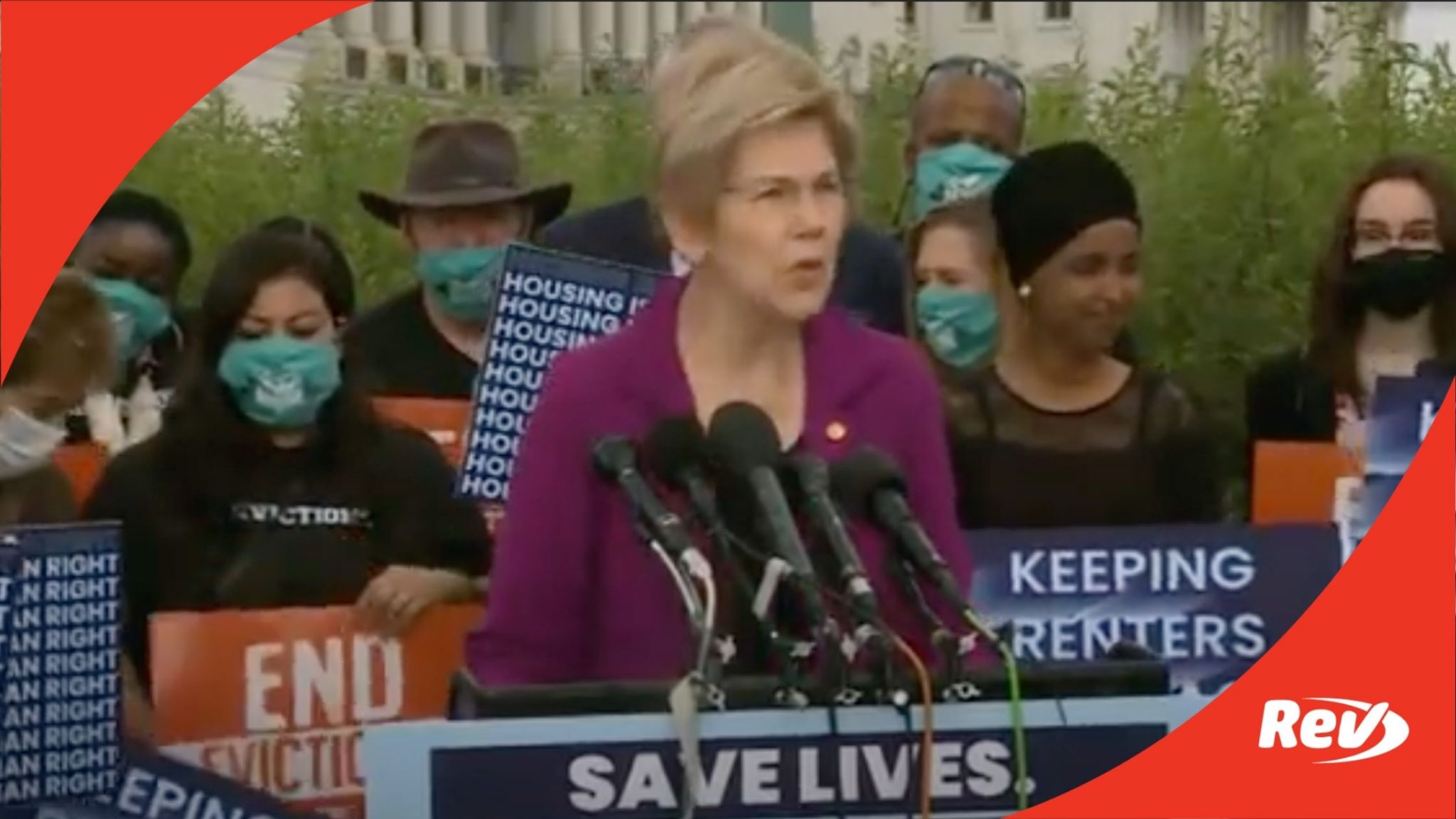 Cori Bush, Elizabeth Warren Introduce Bill to Reinstate Eviction Moratorium Press Conference Transcript