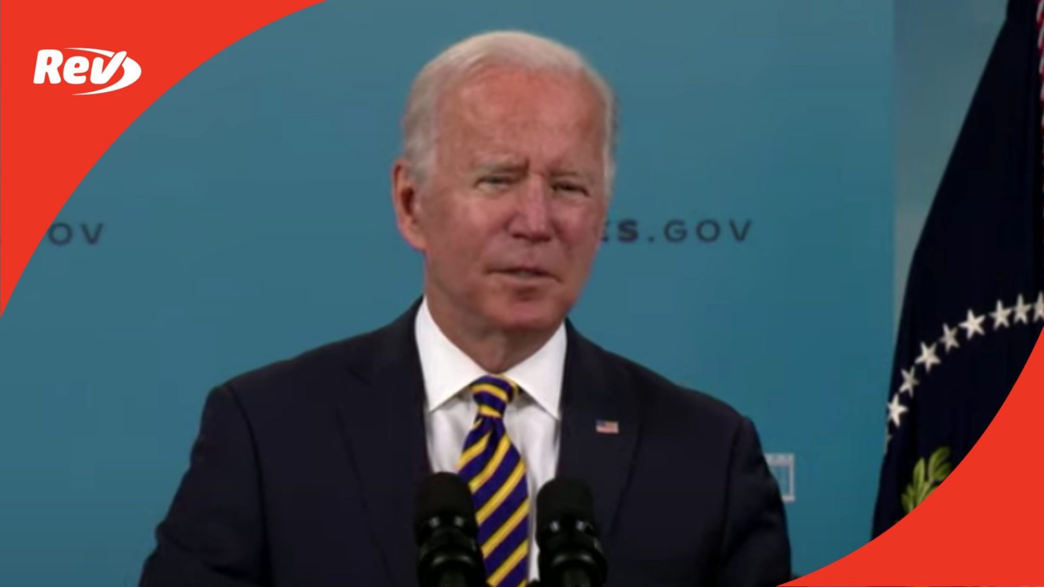 Joe Biden COVID-19 Update Speech Briefing Transcript October 14