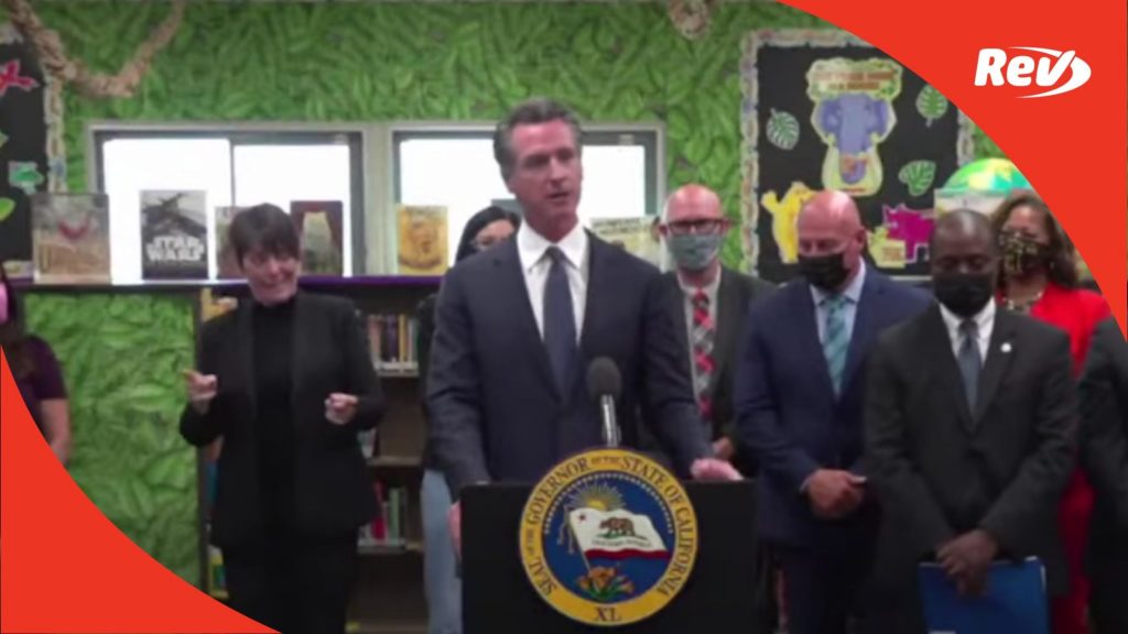 Gavin Newsom Signs Early Education Legislation Press Conference Transcript