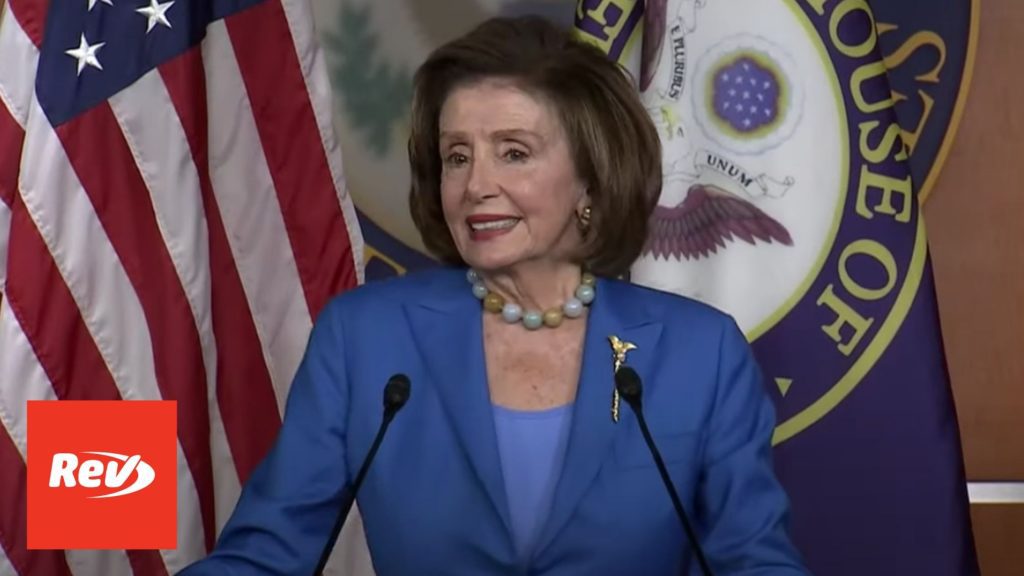 House Speaker Nancy Pelosi Press Conference Ahead of House Vote on Debt Limit: Transcript