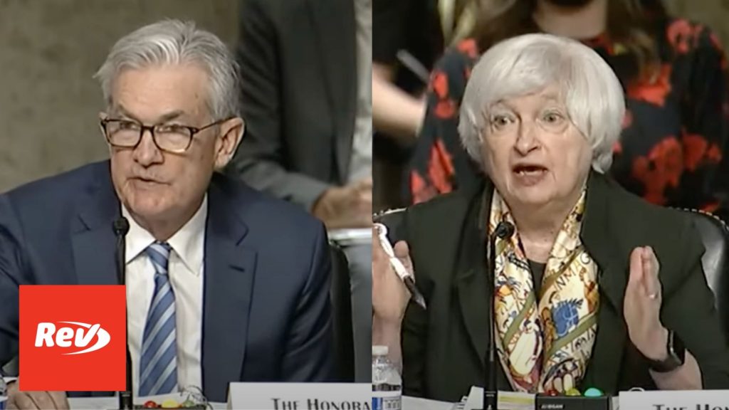 Janet Yellen & Jerome Powell Testimony on Economy Full Hearing Transcript November 30