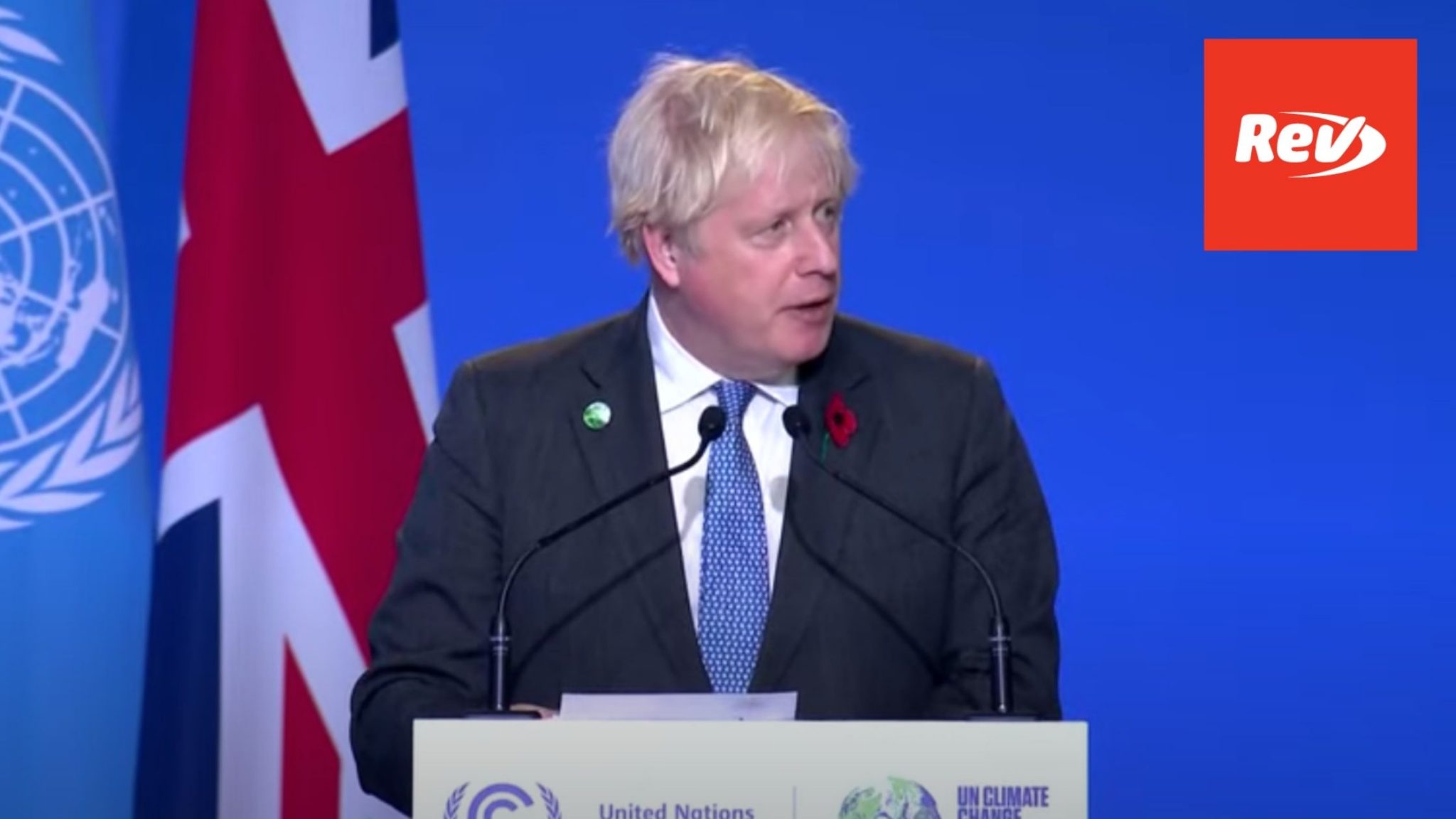 Boris Johnson COP26 Climate Summit Glasgow Speech Transcript