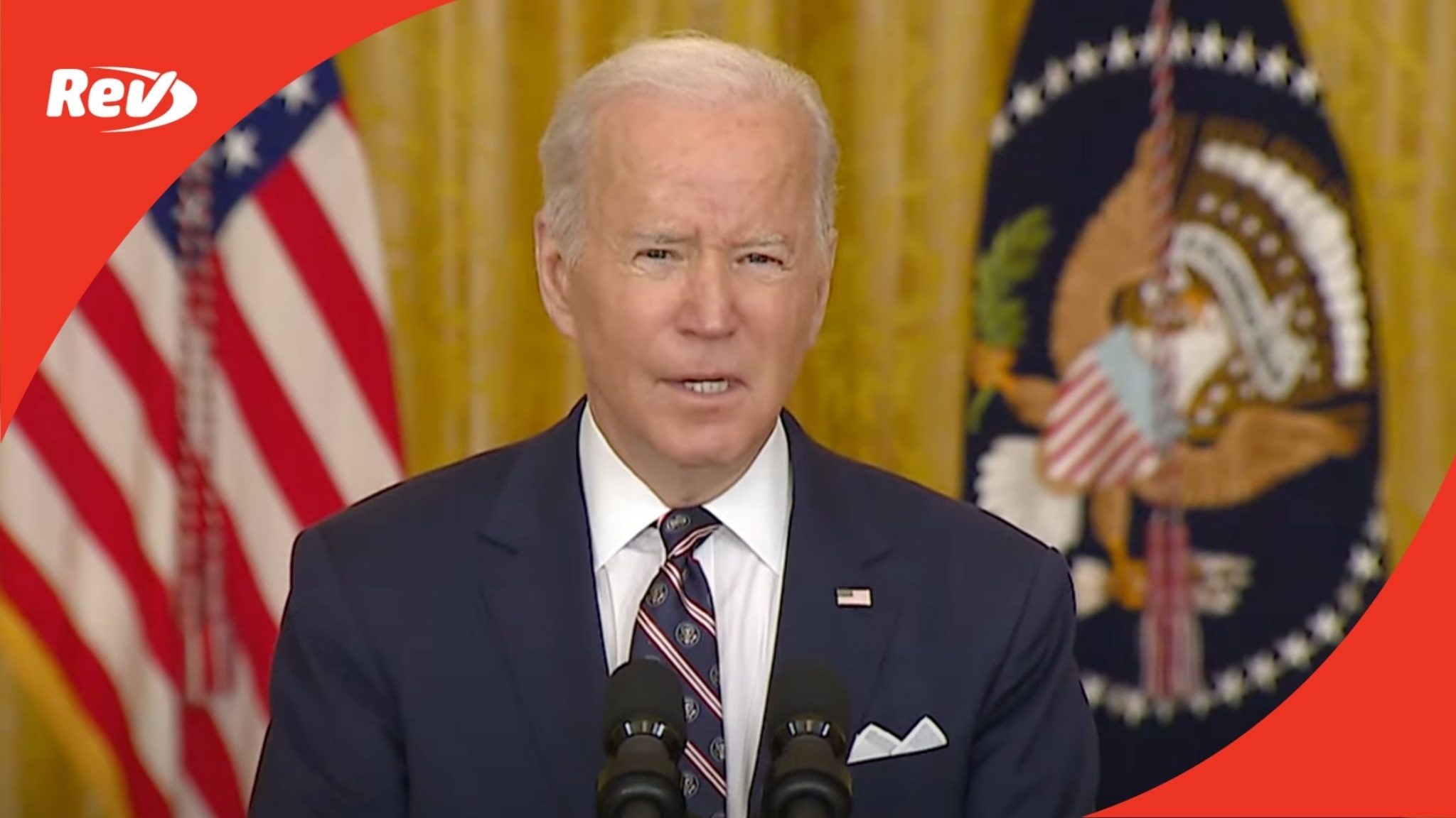 Joe Biden Update Speech on Russia-Ukraine Conflict Transcript Feb 22