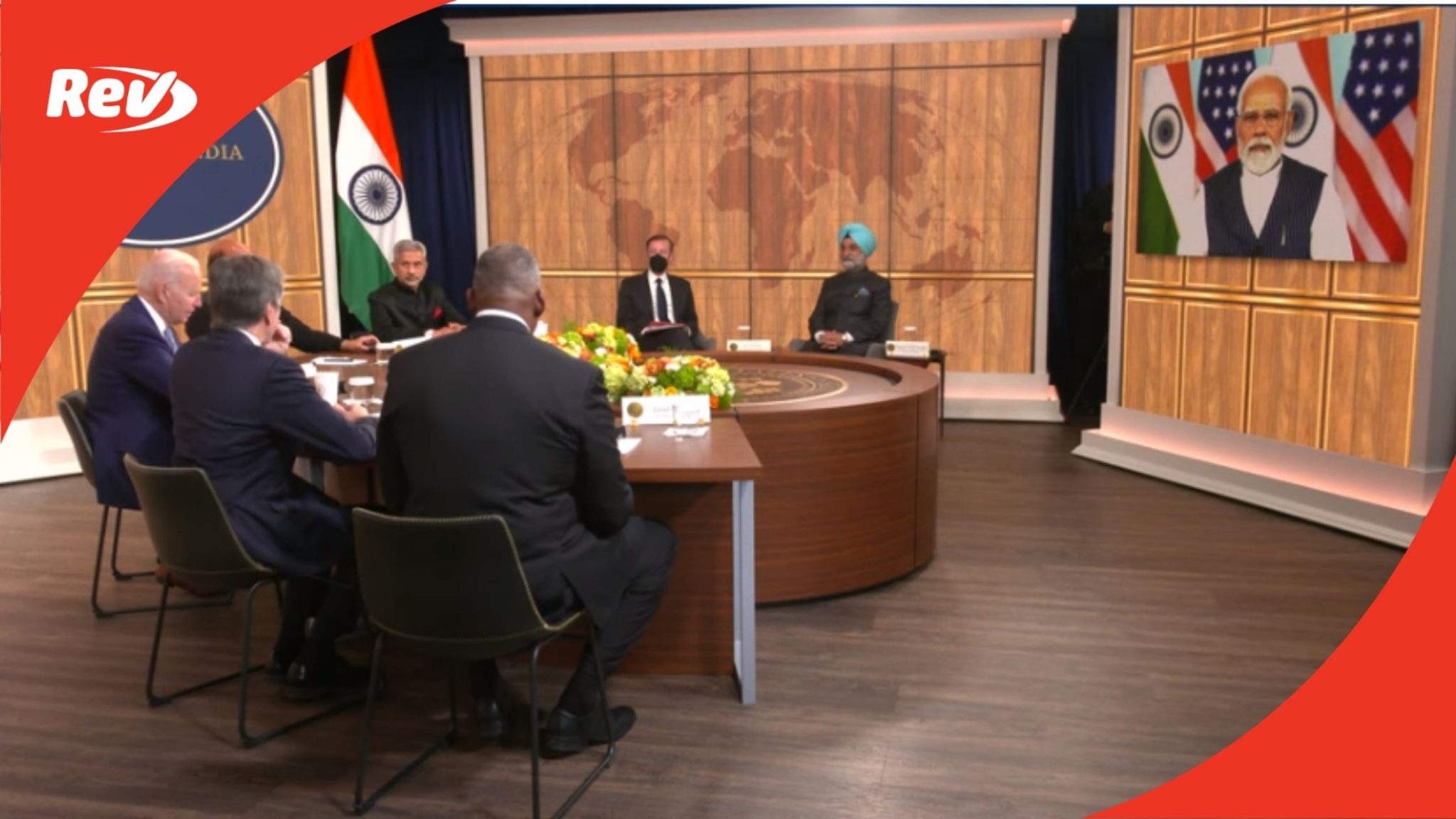 President Biden Meets Virtually with Prime Minister Narendra Modi of India 4/11/22 Transcript