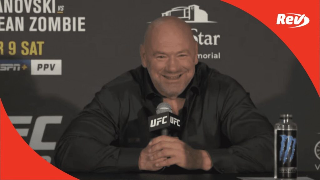 UFC 273: Post-Fight Press Conference Transcript