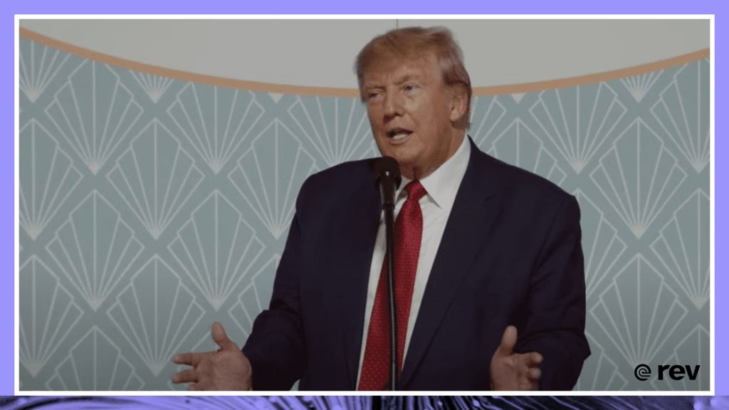 Donald Trump Delivers Keynote Speech in Florida 4/21/22 Transcript