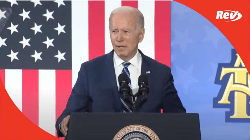 President Biden Delivers Remarks on Building a Better America 4/14/22 Transcript
