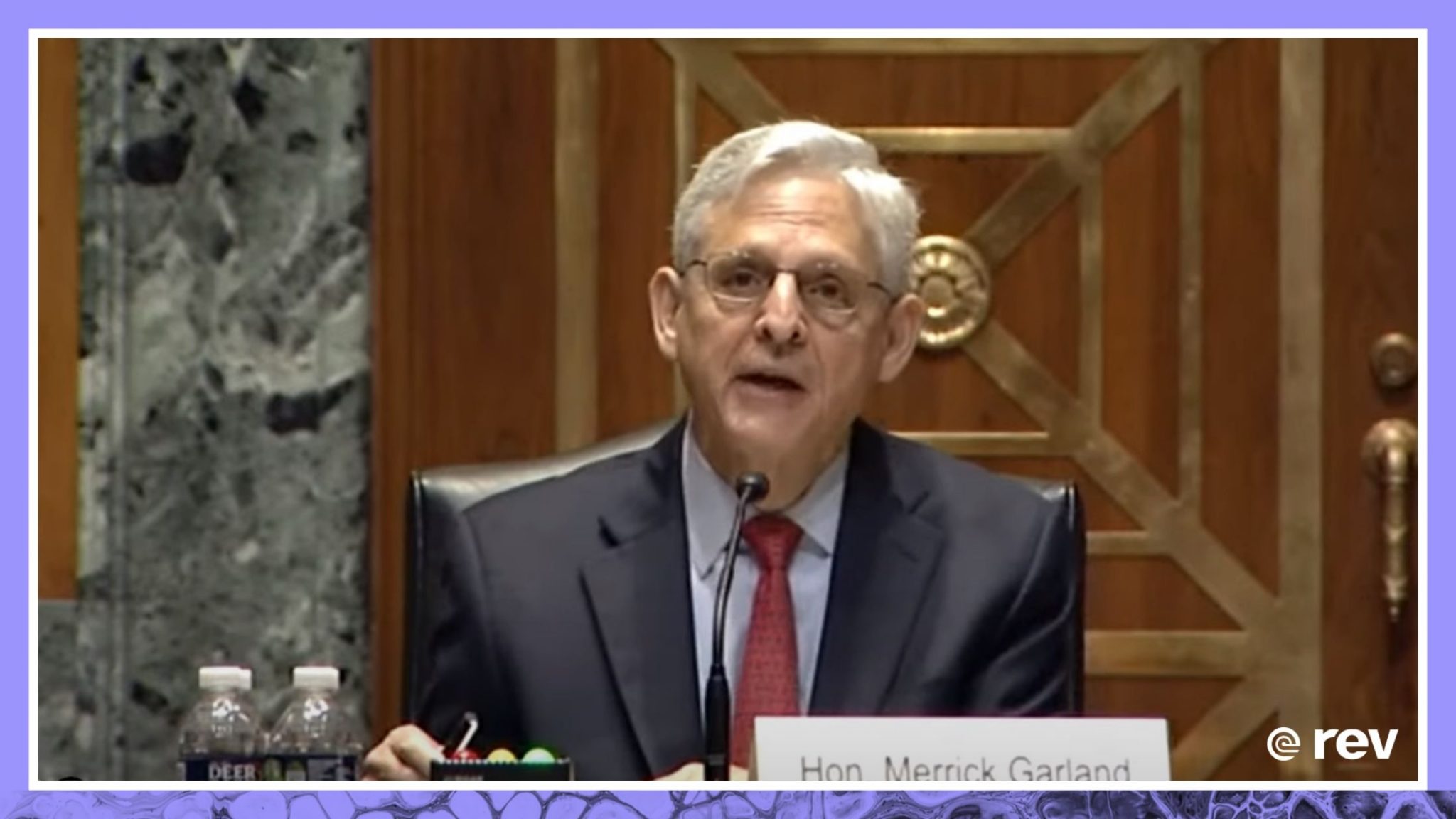 Attorney General Merrick Garland testifies on DOJ budget in Senate hearing 4/26/22 Transcript