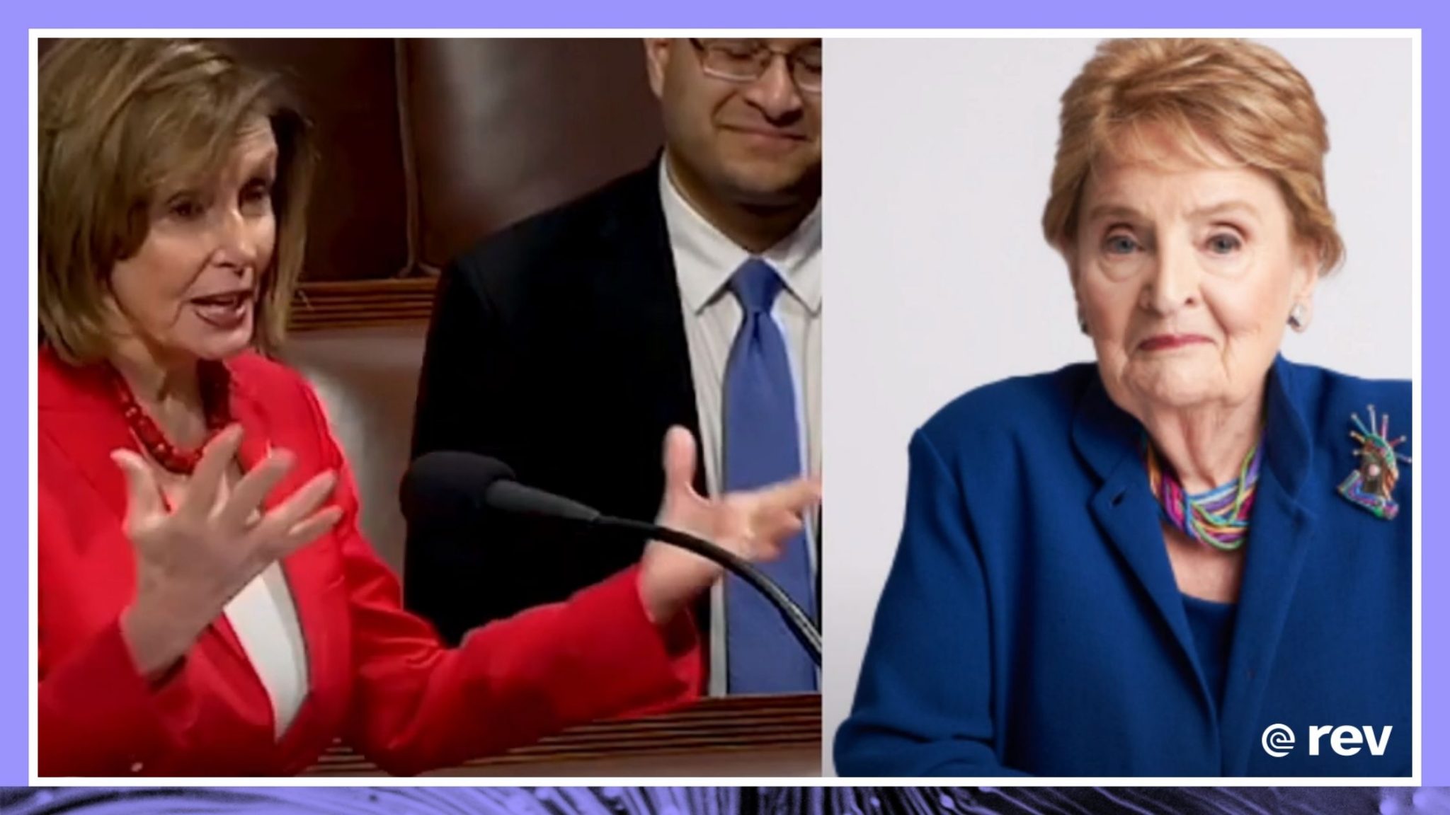 Madeleine Albright Eulogy from Speaker Nancy Pelosi 4/27/22 Transcript