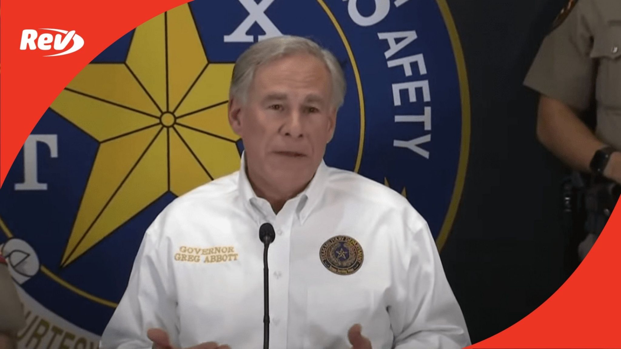 Texas Gov. Greg Abbott holds a press conference on the state's border security efforts 4/06/22 Transcript