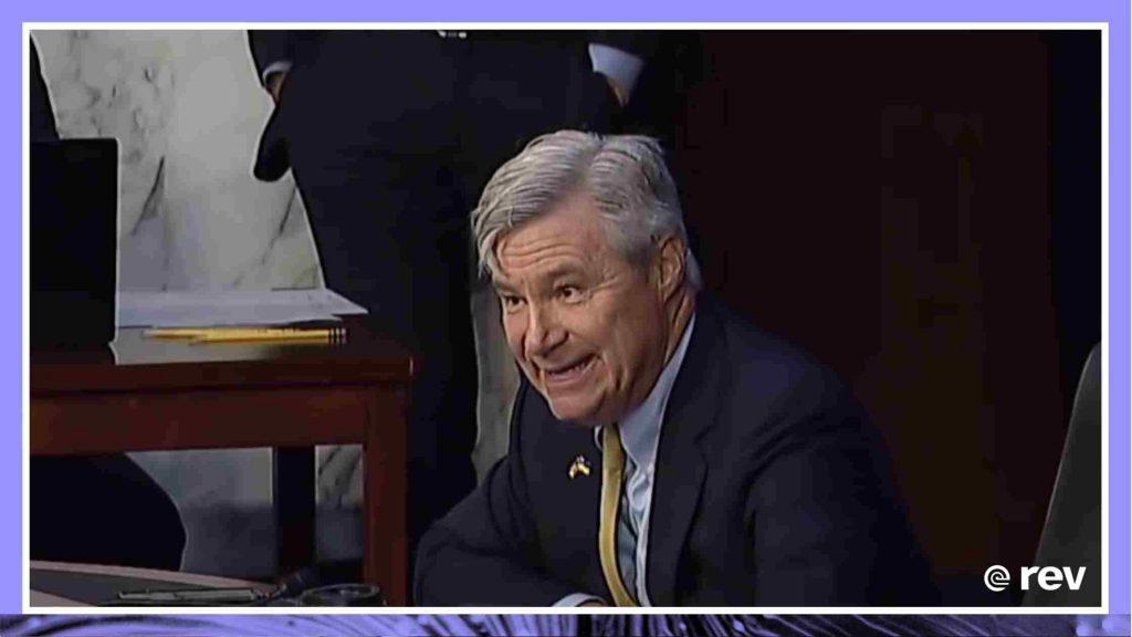 Sen. Whitehouse Remarks on Roe v. Wade During a Judiciary Committee Business Meeting 5/05/22 Transcript
