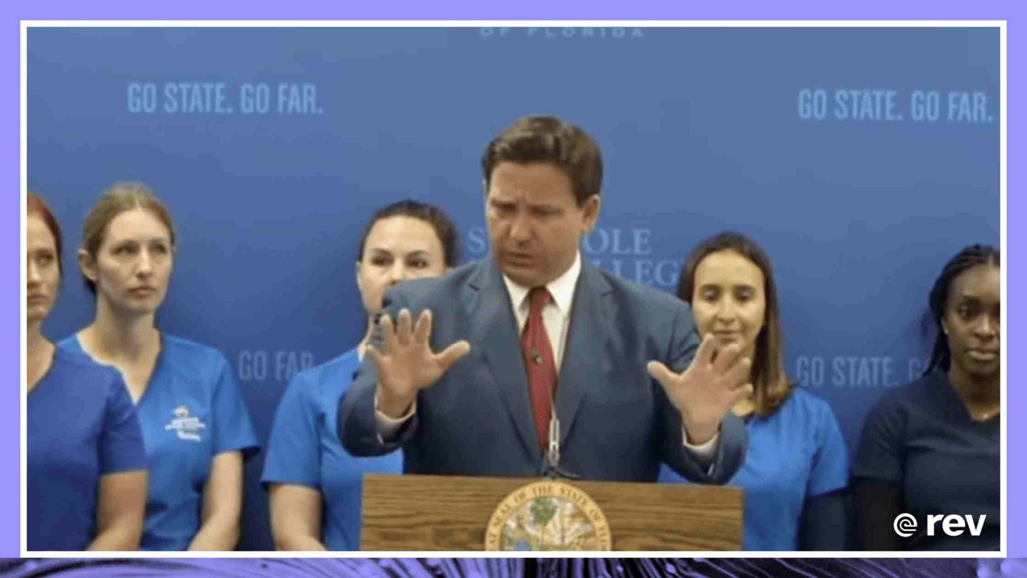 Governor Ron DeSantis Takes Questions on Changing Tax laws and Disney 5/16/22 Transcript