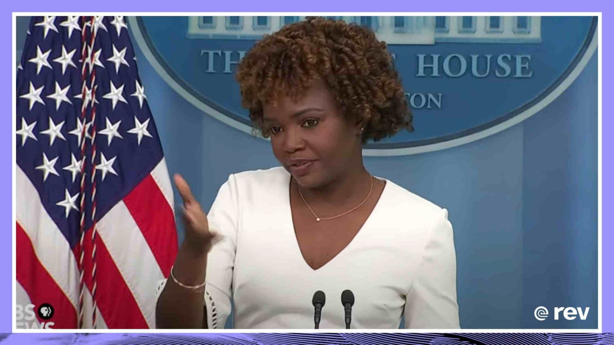 White House press secretary Karine Jean-Pierre holds news briefing 6/06/22 Transcript
